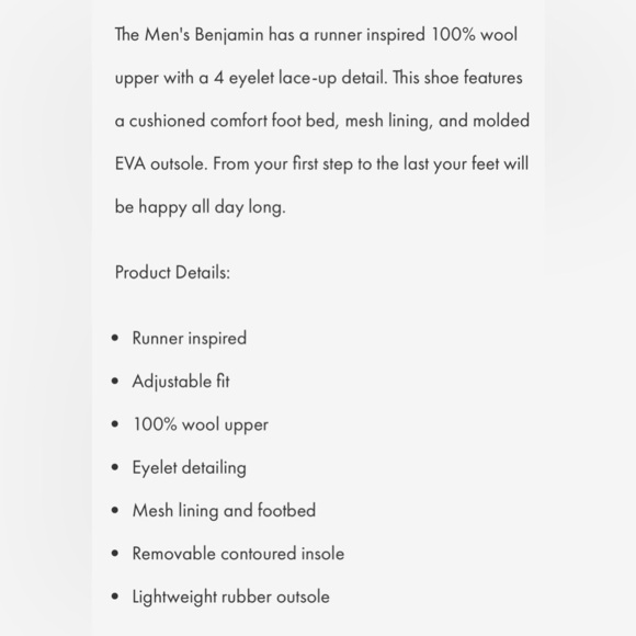 BEARPAW Benjamin Runner,wool upper,comfort foot bed, mesh lining, EVA outsole - Picture 12 of 12